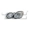 Tyc 05-07 Bk Lcros Head Lamp, 20-6712-00 20-6712-00 - alternate 1
